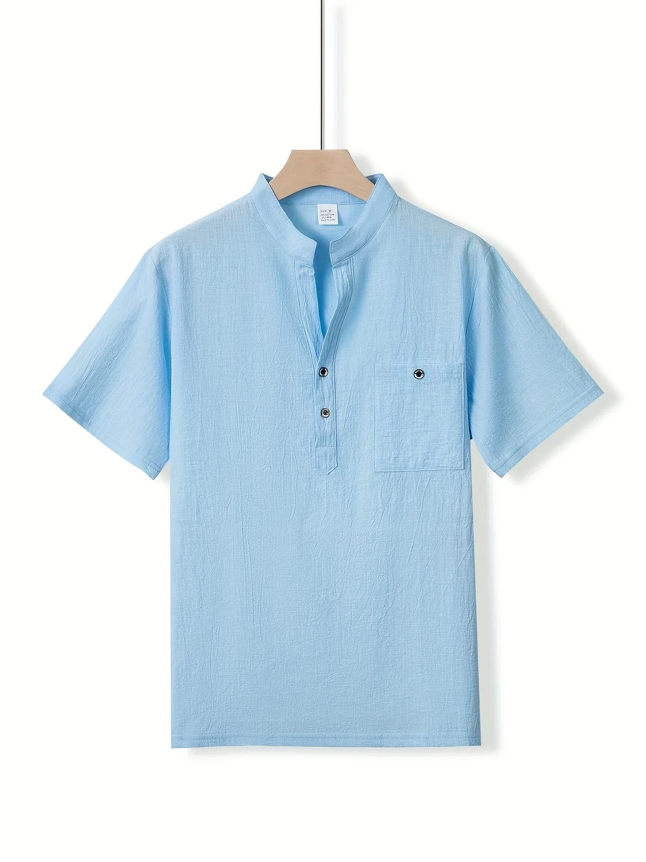 Markos - Camicia Informale a Maniche Corte Con Bottoni - Image 10