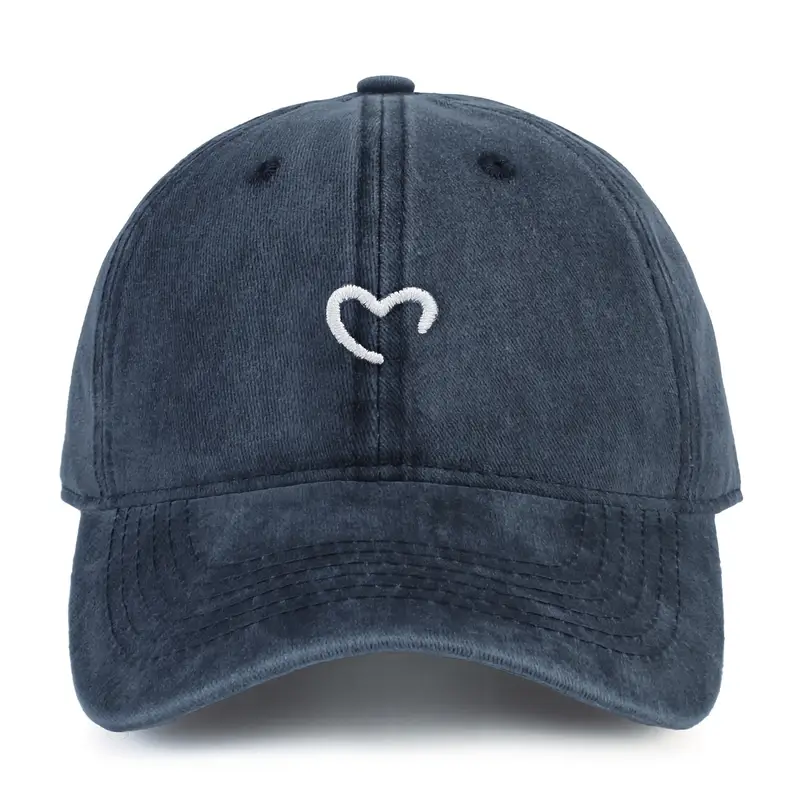 Marlia - Cappellino Ricamato Con Cuore Cucito - Image 8