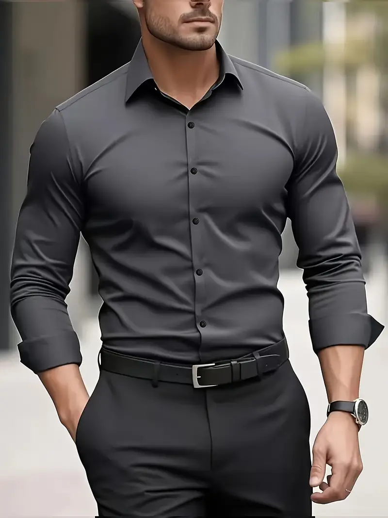 Marlon - Camicia a Maniche Lunghe Traspirante - Image 6