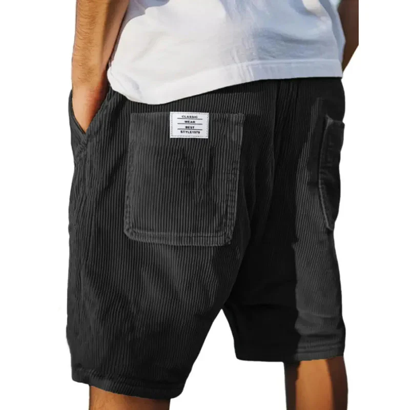 Marsel - Eleganti Pantaloncini In Velluto a Coste - Image 5