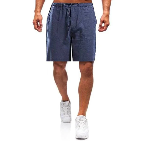 Martijn - Pantaloncini Casual in Lino - Image 3
