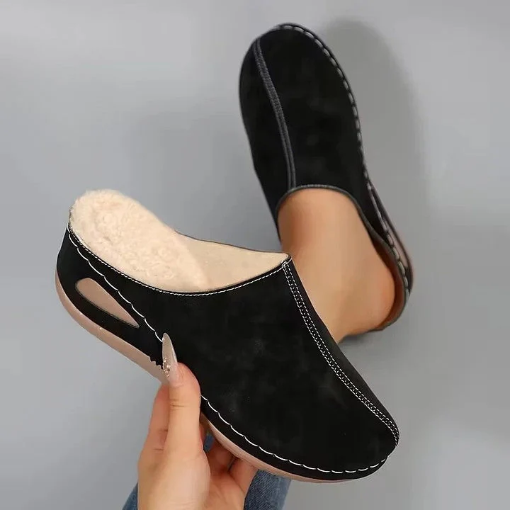 Martinez - Scarpa Slip-On Foderate In Pelliccia Sintetica - Image 2