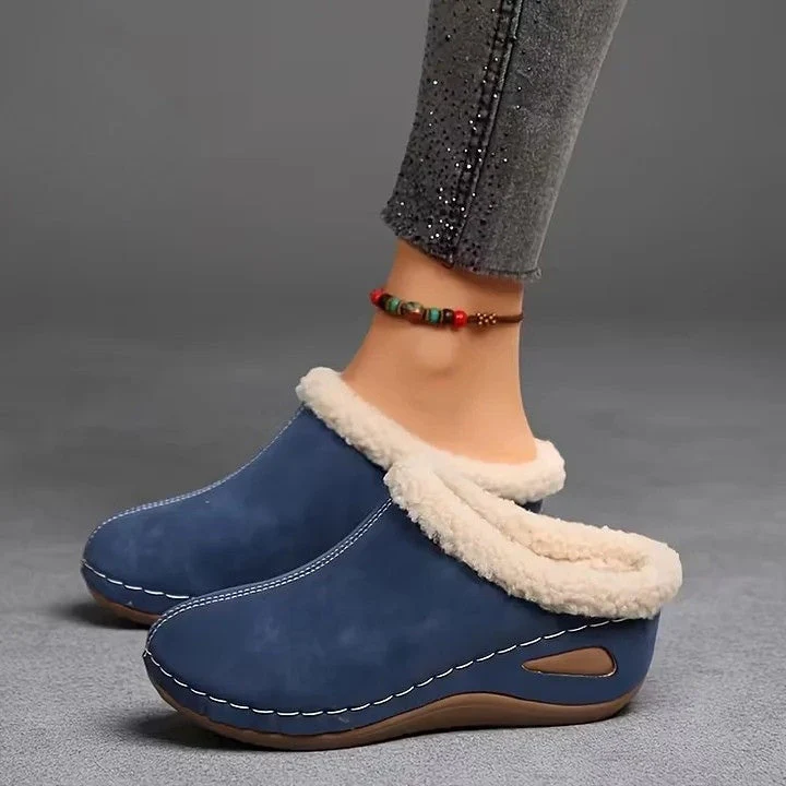 Martinez - Scarpa Slip-On Foderate In Pelliccia Sintetica - Image 8