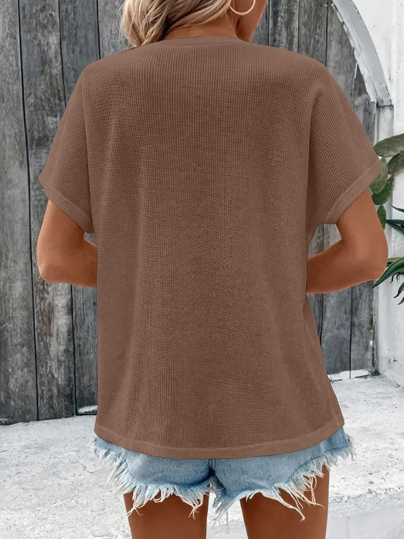Marylou - Maglietta Casuale Con Collo Rotondo E Maniche Corte - Image 15