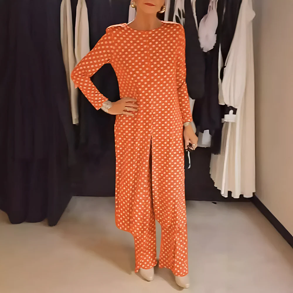Maryse - Completo a Due Pezzi Con Allegri Pois - Image 2