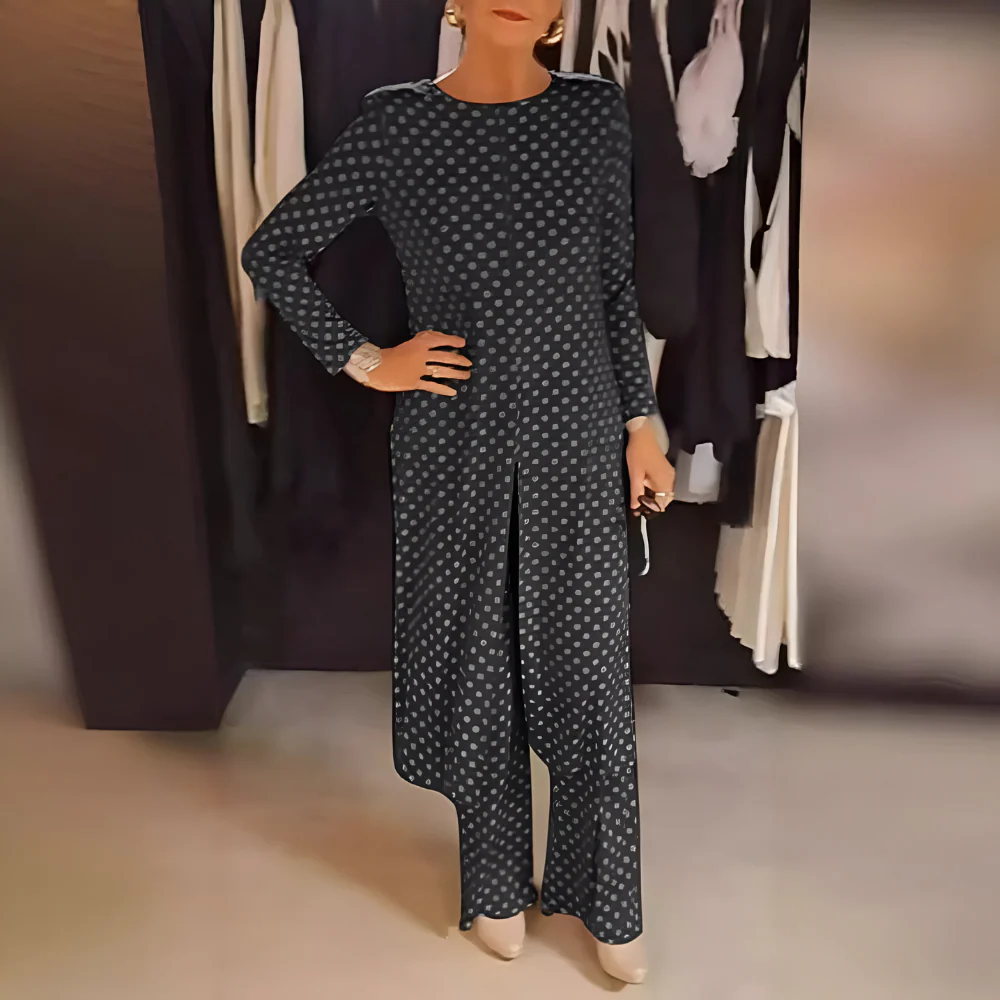 Maryse - Completo a Due Pezzi Con Allegri Pois - Image 5