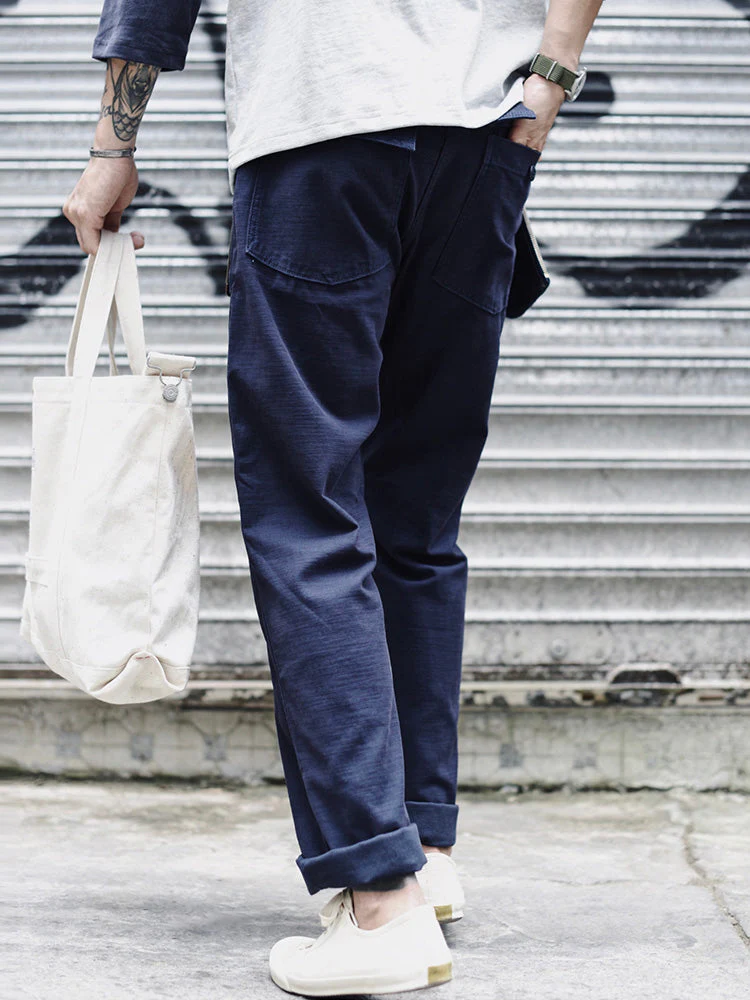 Matheos - Pantaloni Ispirati Allo Stile Militare OG-107 - Image 7
