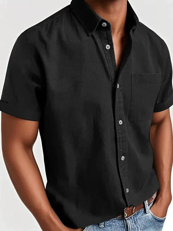 Maxence - Camicia Estiva a Maniche Corte - Image 10