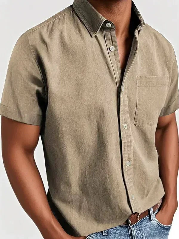 Maxence - Camicia Estiva a Maniche Corte - Image 2