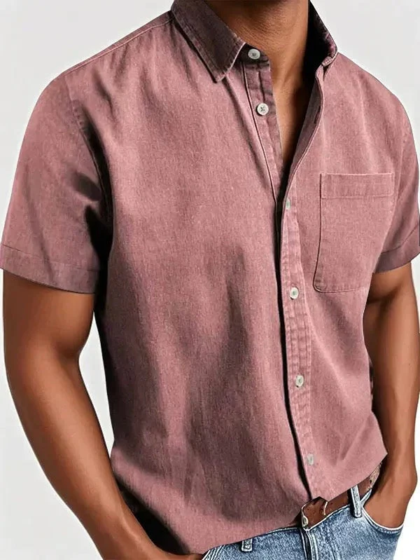 Maxence - Camicia Estiva a Maniche Corte - Image 4