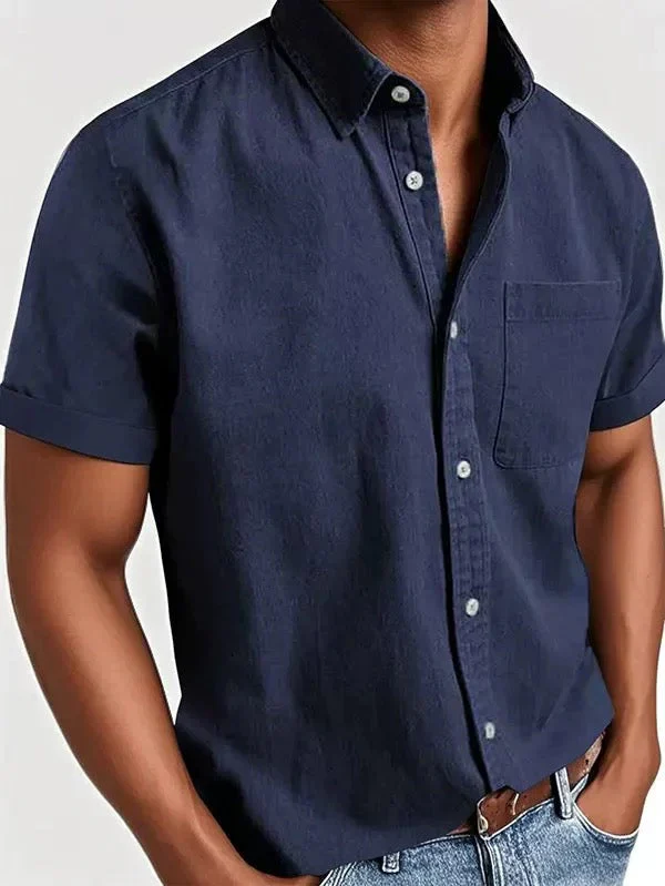Maxence - Camicia Estiva a Maniche Corte - Image 9