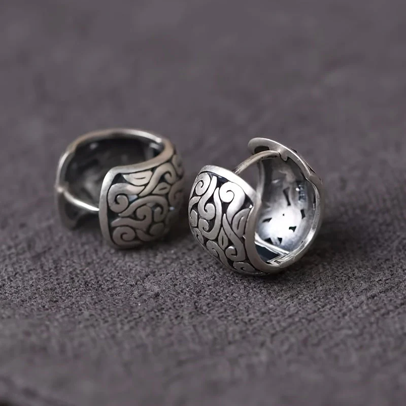 Mayani - Orecchini in Argento Sterling con Reliquia - Image 3
