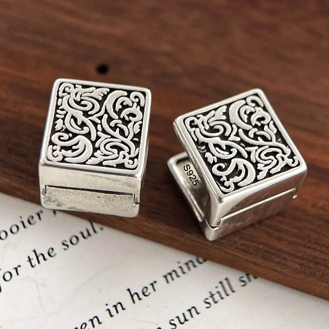 Mayani - Orecchini in Argento Sterling con Reliquia - Image 5