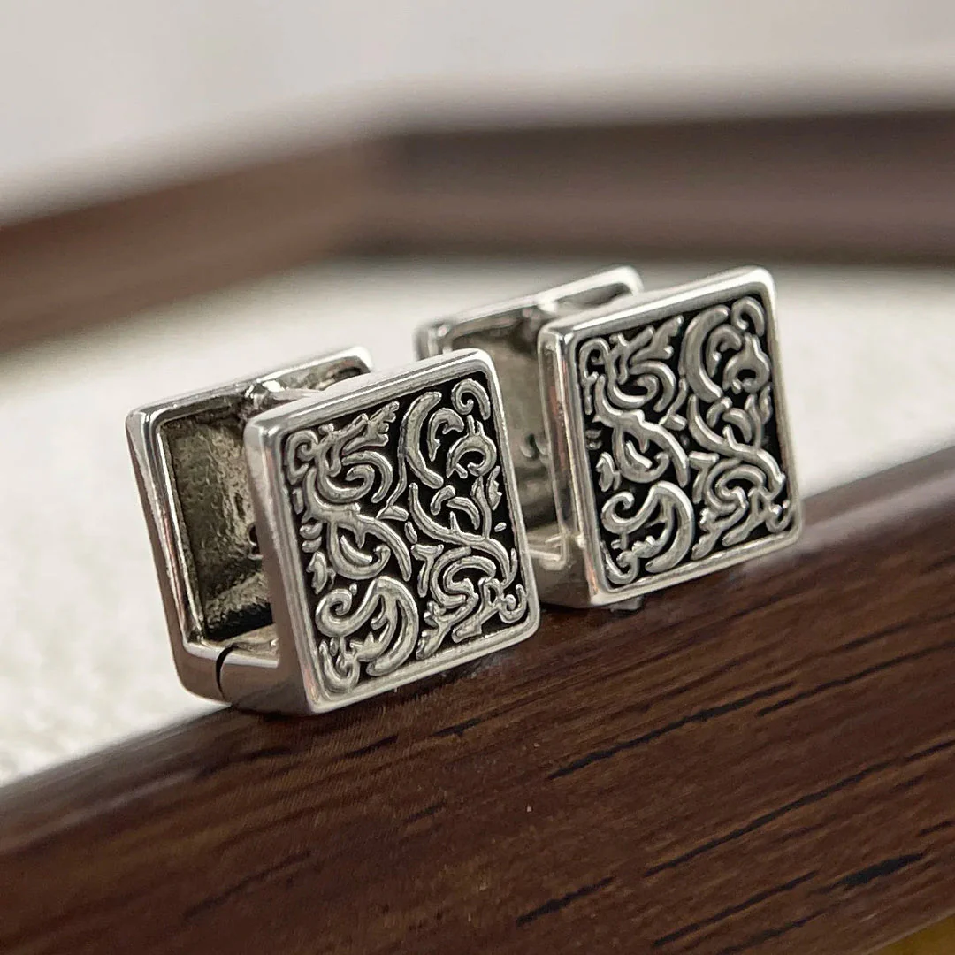 Mayani - Orecchini in Argento Sterling con Reliquia - Image 7