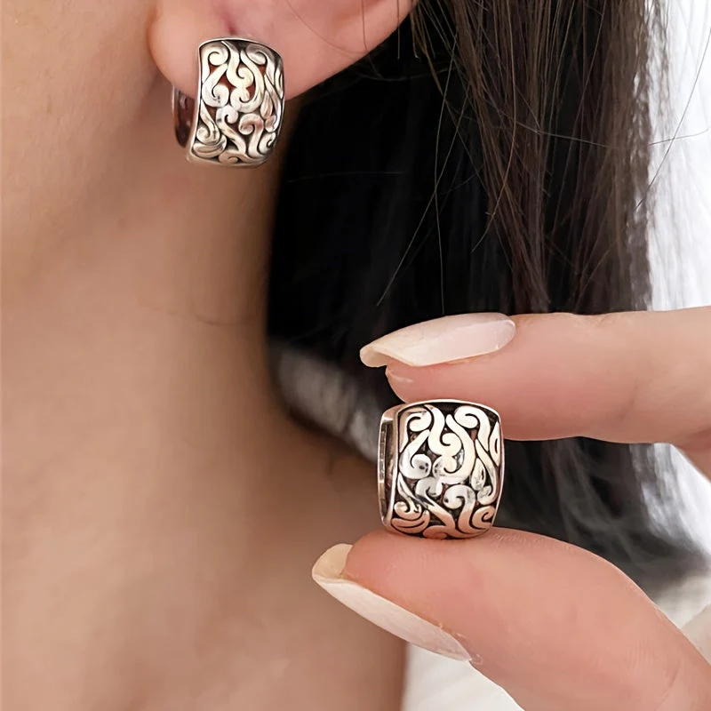 Mayani - Orecchini in Argento Sterling con Reliquia - Image 9