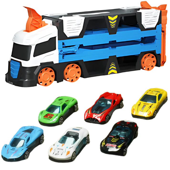 MechTrack - Versatile Camion Trasformabile con Pista da Corsa - Image 2