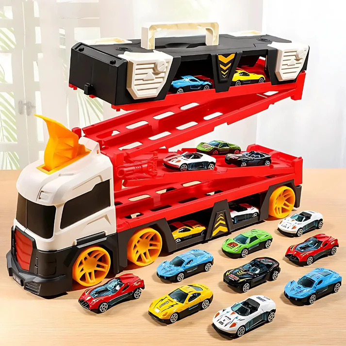 MechTrack - Versatile Camion Trasformabile con Pista da Corsa - Image 3
