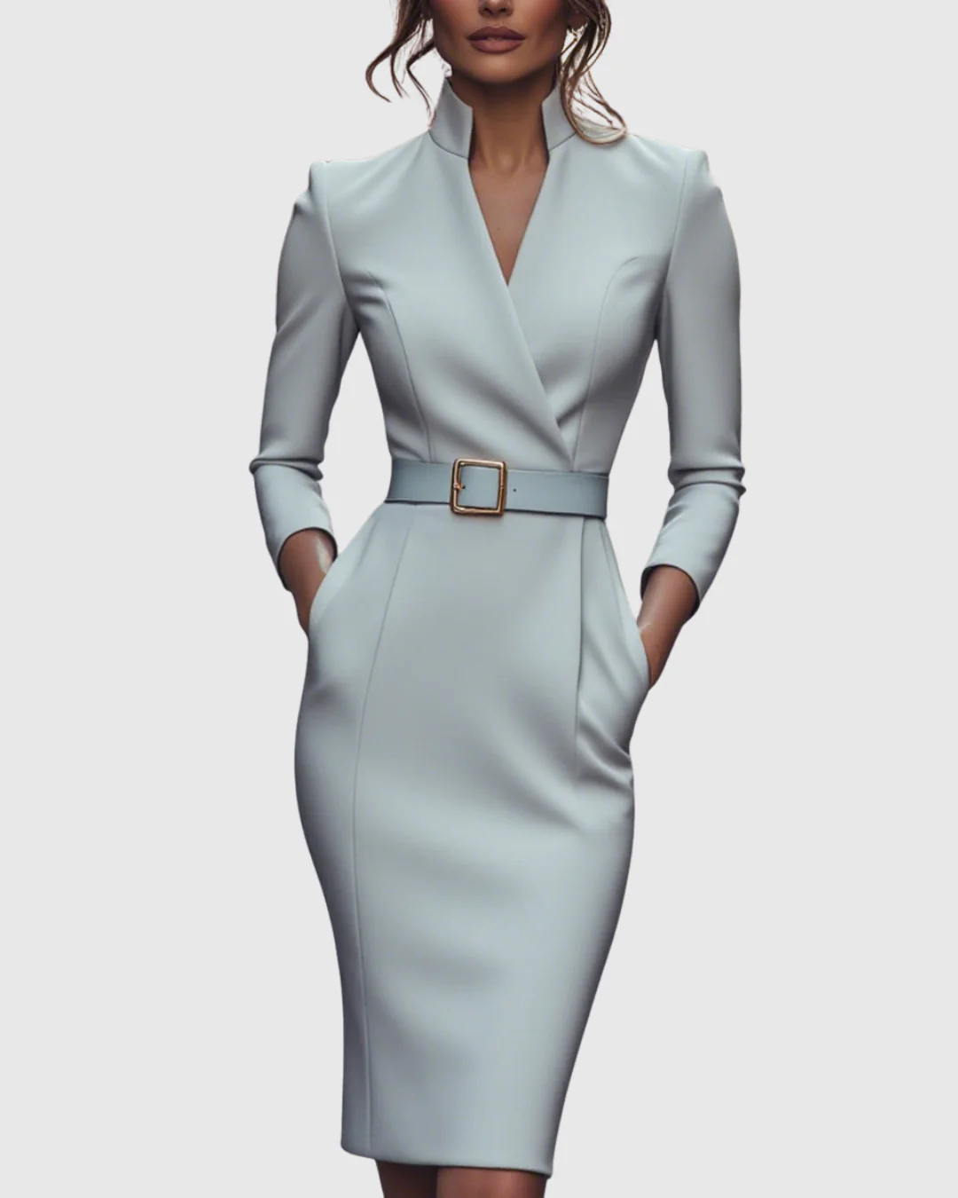 Meirav - Elegante Abito Midi - Image 4
