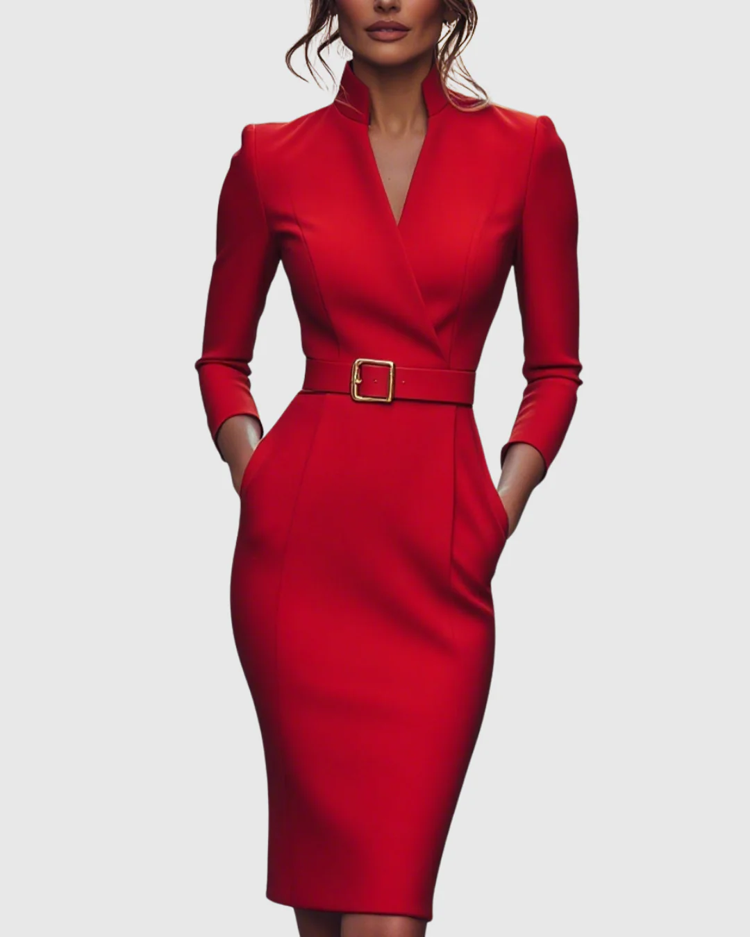 Meirav - Elegante Abito Midi - Image 5