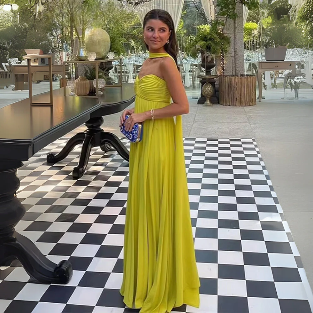 Melista - Elegante Abito Lungo Plissettato