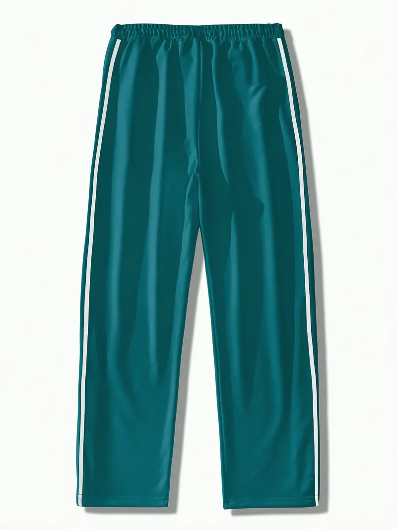 Mendis - Pantaloni Sportivi Casual a Gamba Dritta Con Bottoni a Pressione - Image 19