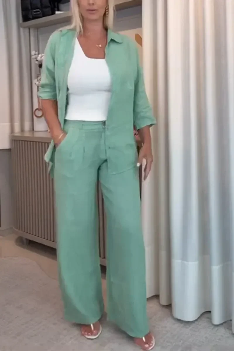 Methme - Completo casual a due Pezzi con Giacca Monopetto - Image 2
