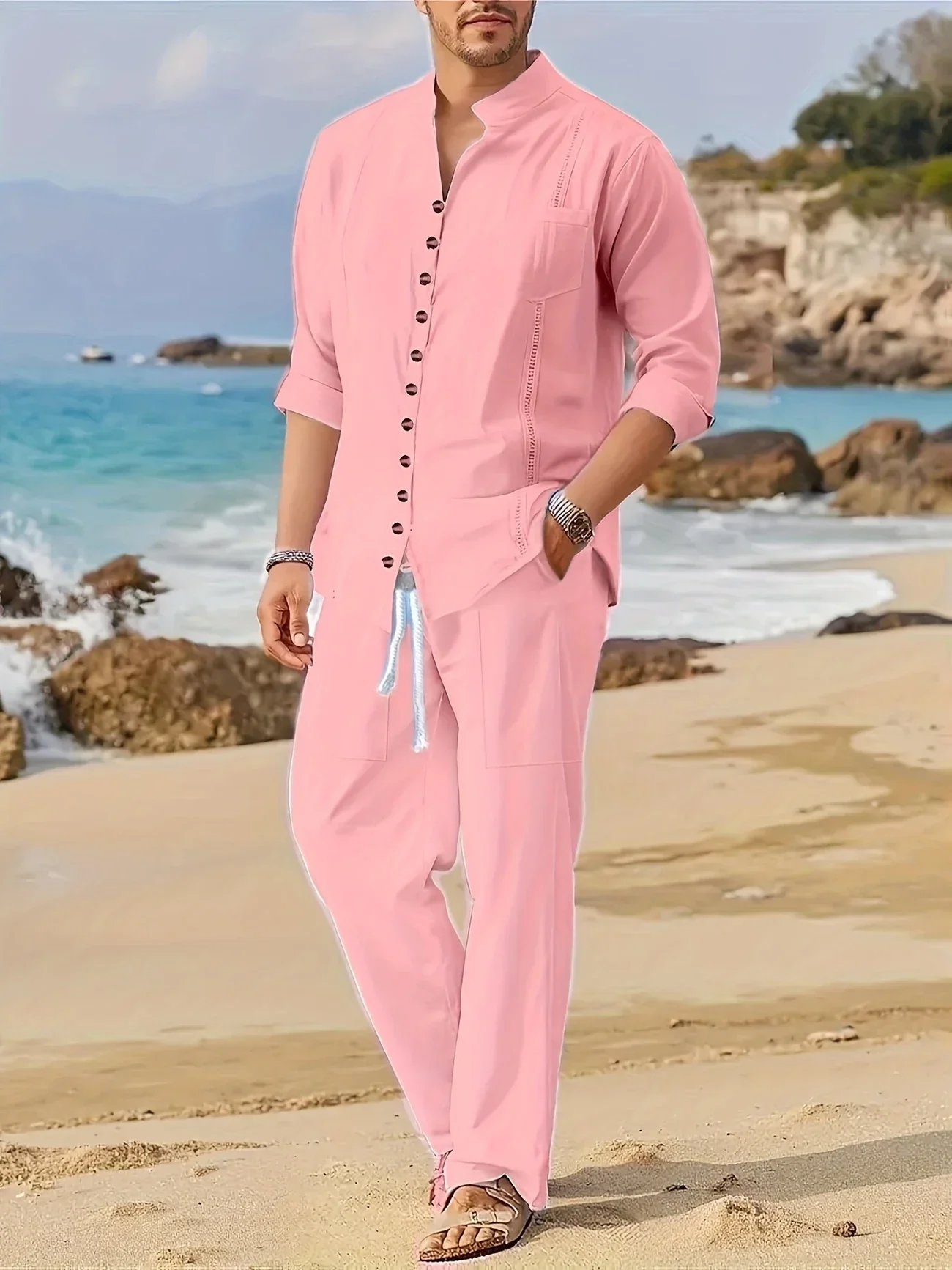 Micah - Alla Moda Spiaggia Set Di Due Pezzi - Image 5