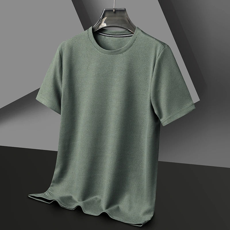 Michalis - Maglietta Elegante A Maniche Corte - Image 3
