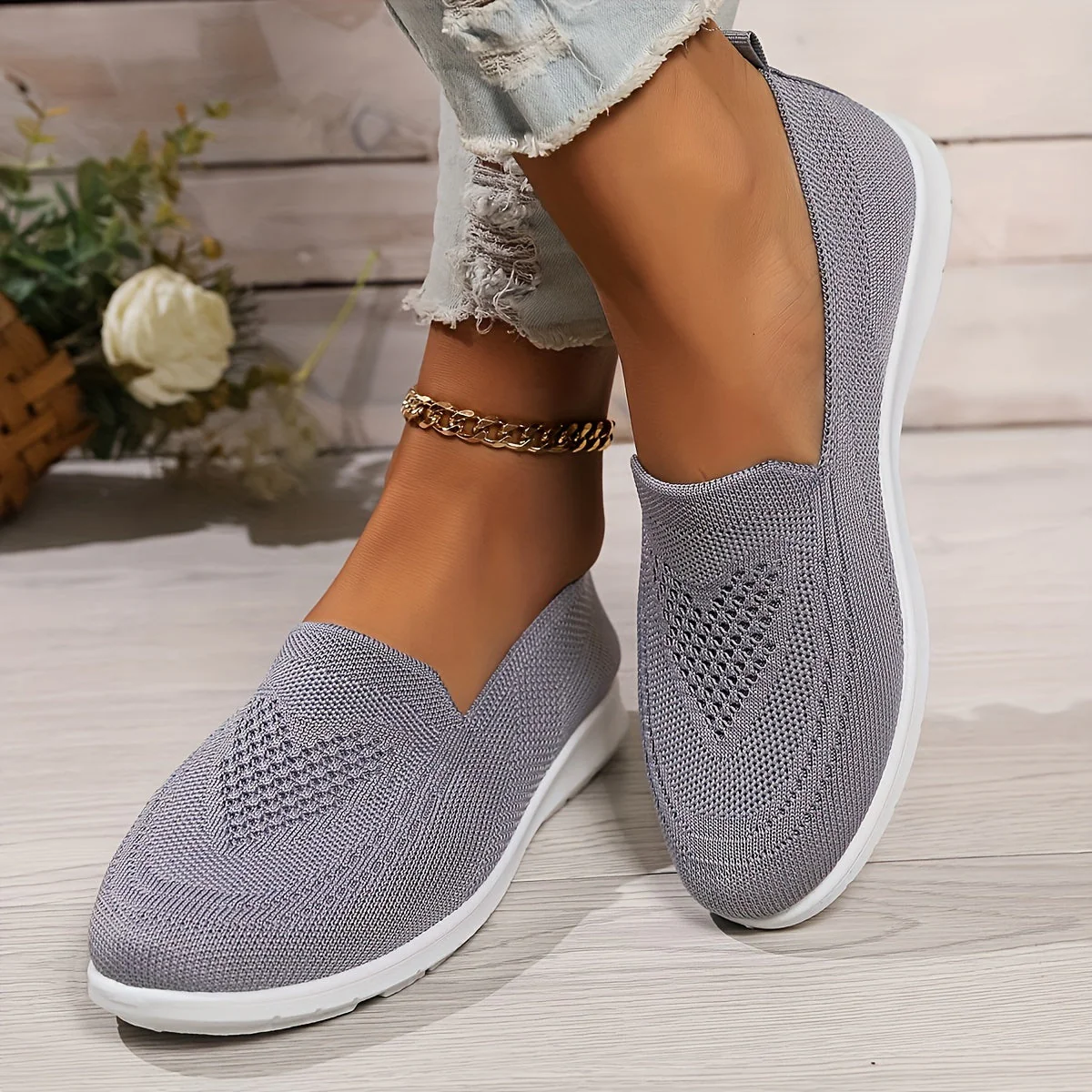 Michelle - Scarpe Da Ginnastica Scivolare Ortopediche - Image 15