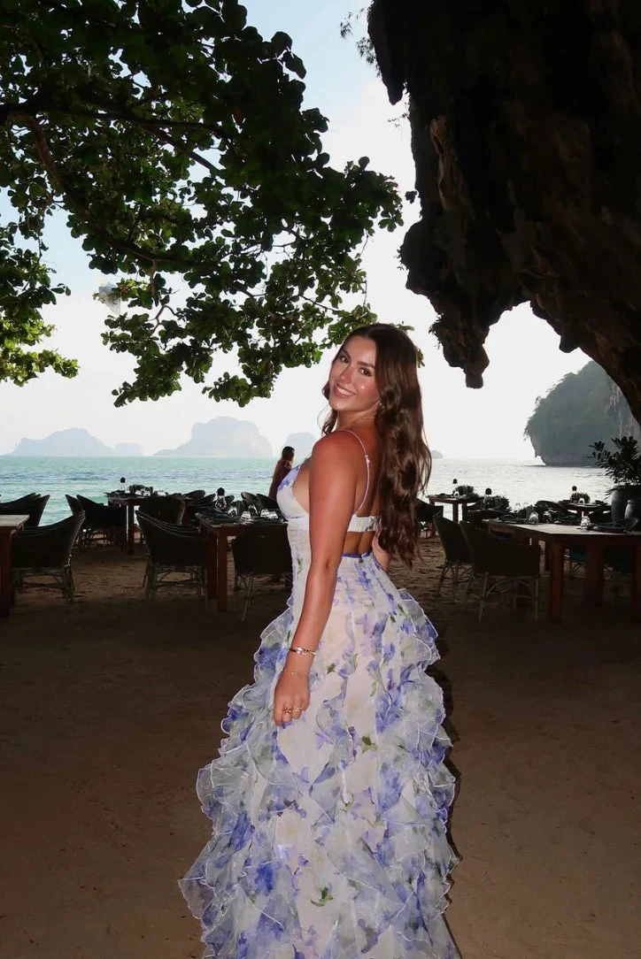 Mikayla - Abito Elegante Con Volant - Image 6