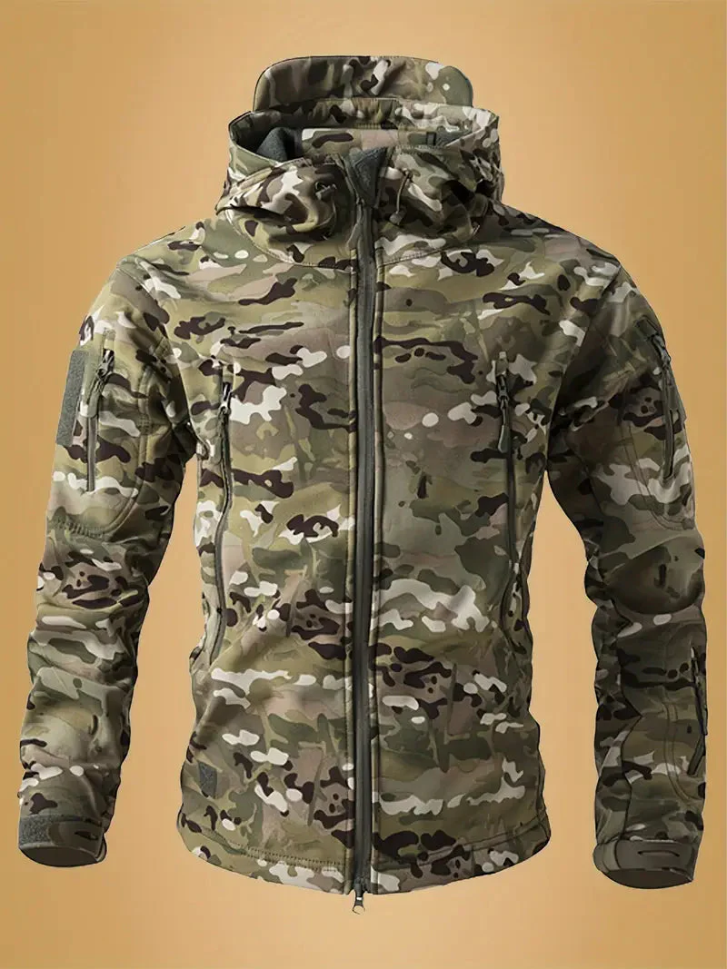 Mikel - Cappotto Militare Con Collo Alto e Cappuccio - Image 4
