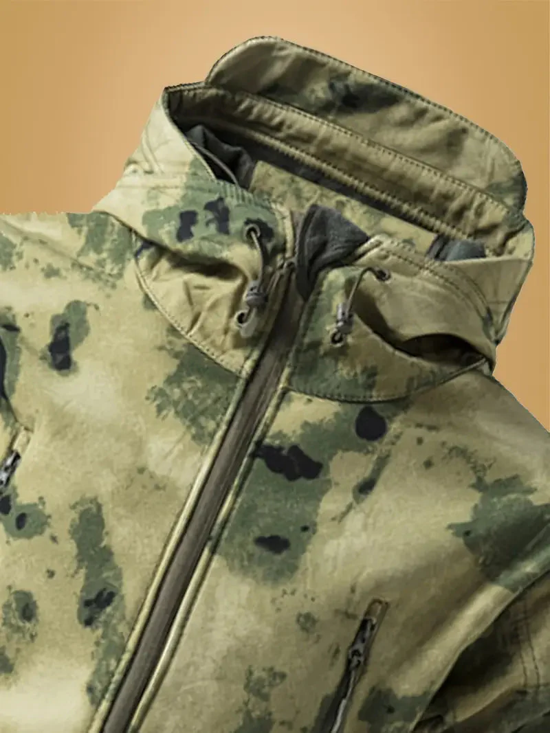 Mikel - Cappotto Militare Con Collo Alto e Cappuccio - Image 6