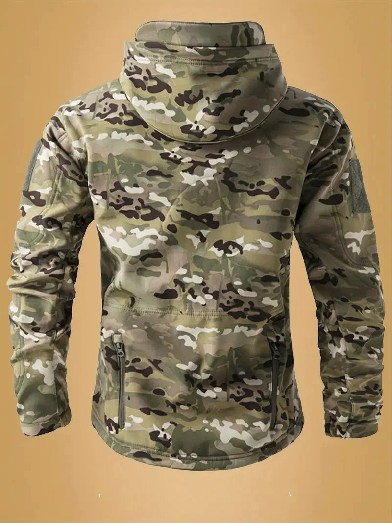 Mikel - Cappotto Militare Con Collo Alto e Cappuccio - Image 7