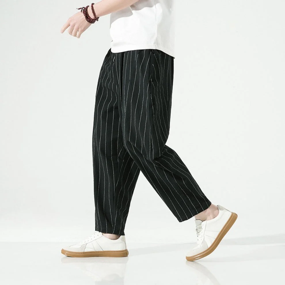 Milner - Pantaloni a Righe Dal Taglio Comodo - Image 3