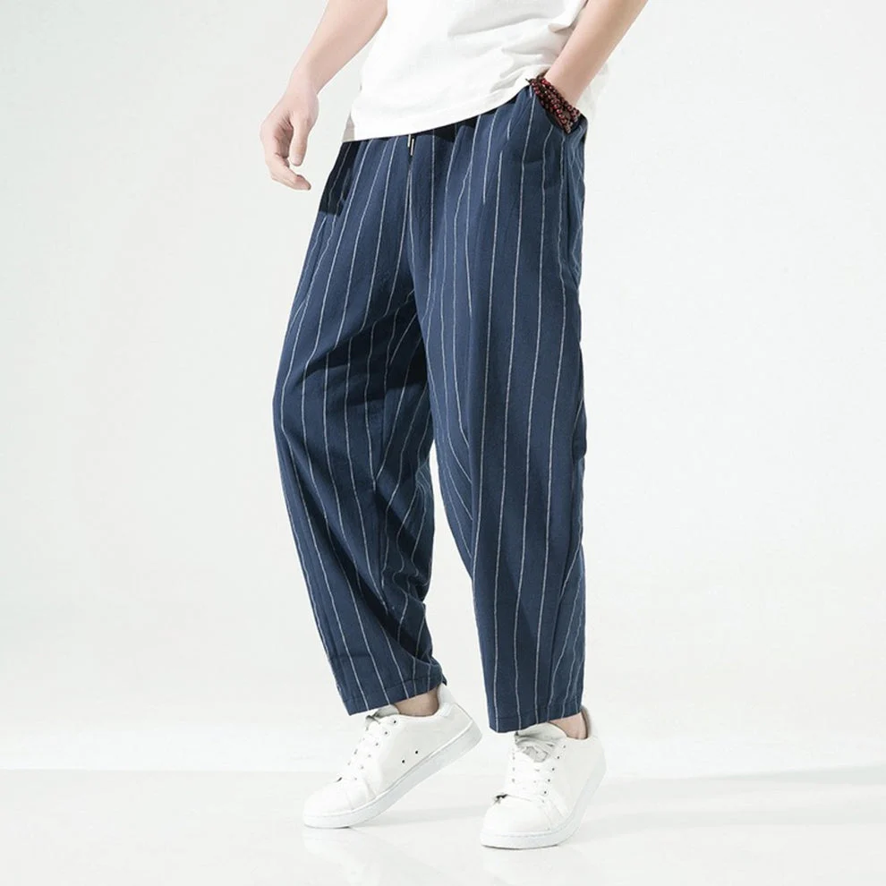Milner - Pantaloni a Righe Dal Taglio Comodo - Image 4