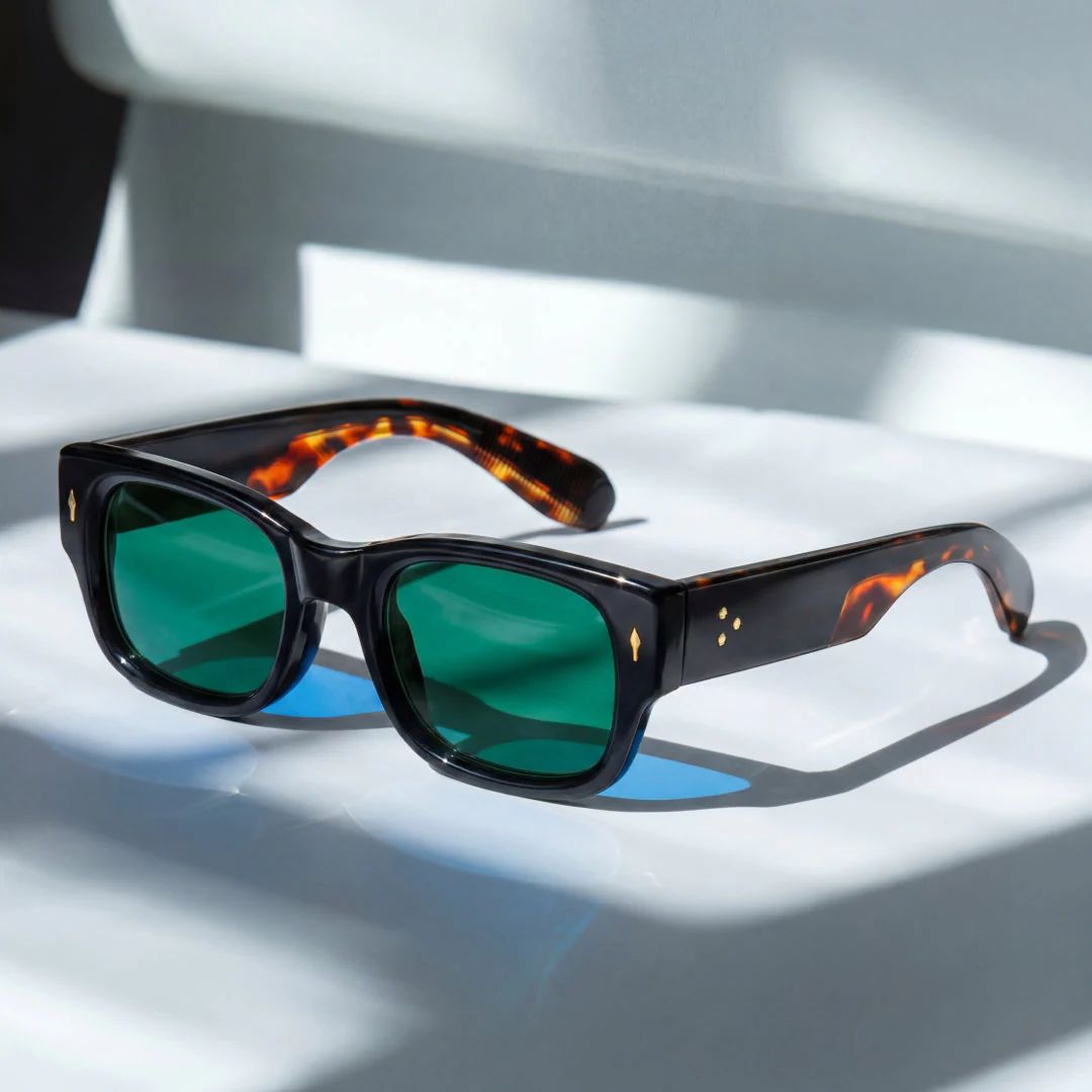Milo - Occhiali da sole con Montatura Quadrata e Lenti Colorate - Image 4