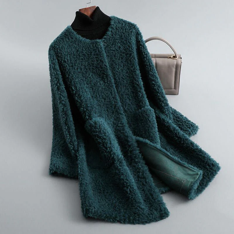 Minette - Elegante Cappotto In Teddy Pelliccia Sintetica