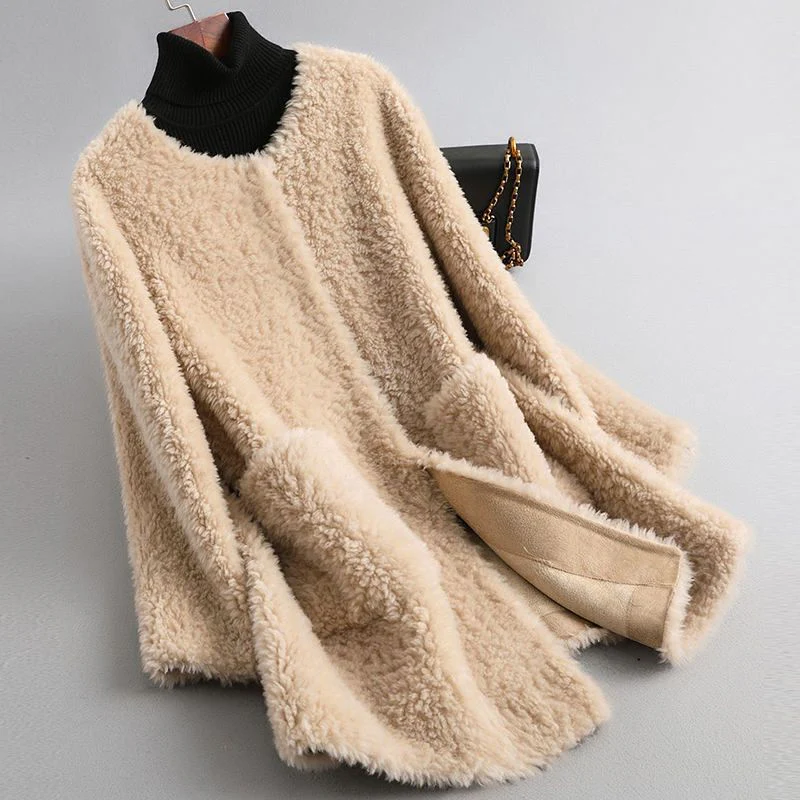 Minette - Elegante Cappotto In Teddy Pelliccia Sintetica - Image 4
