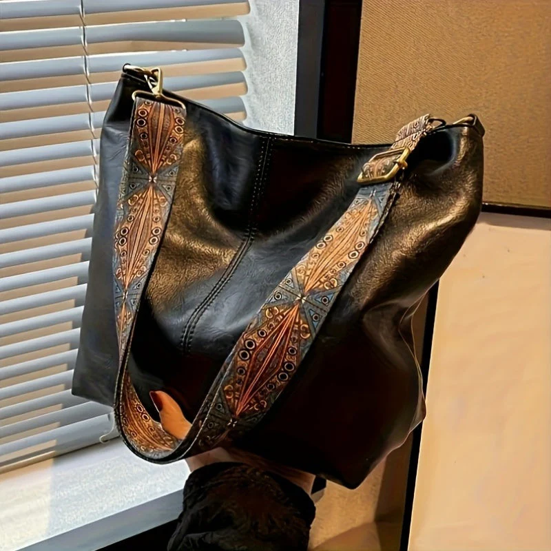 Mirelda - Borsa a Tracolla Casuale Con Tracolla Larga - Image 5