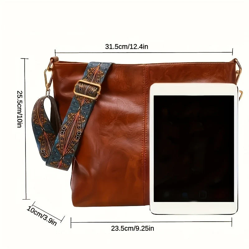 Mirelda - Borsa a Tracolla Casuale Con Tracolla Larga - Image 8