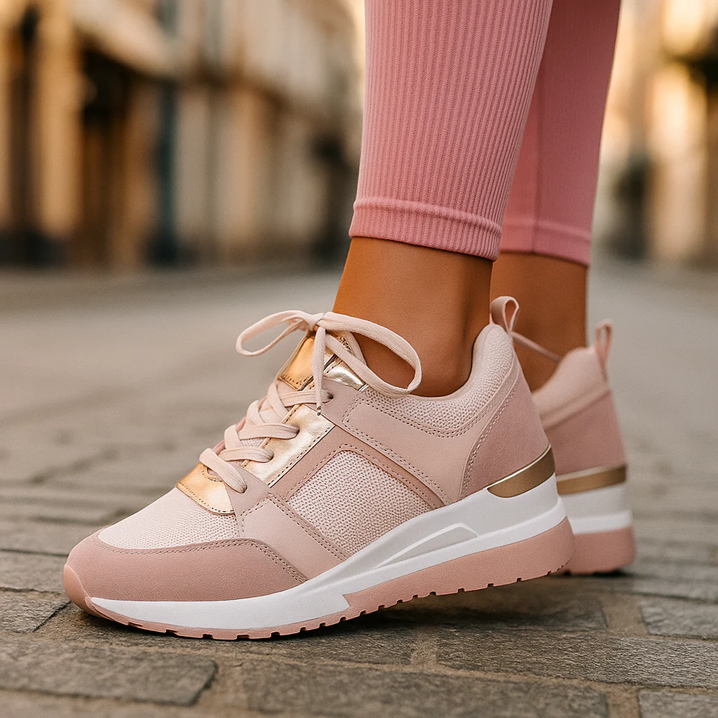 Mirin - Comode Scarpa Da Ginnastica Con Zeppa - Image 3