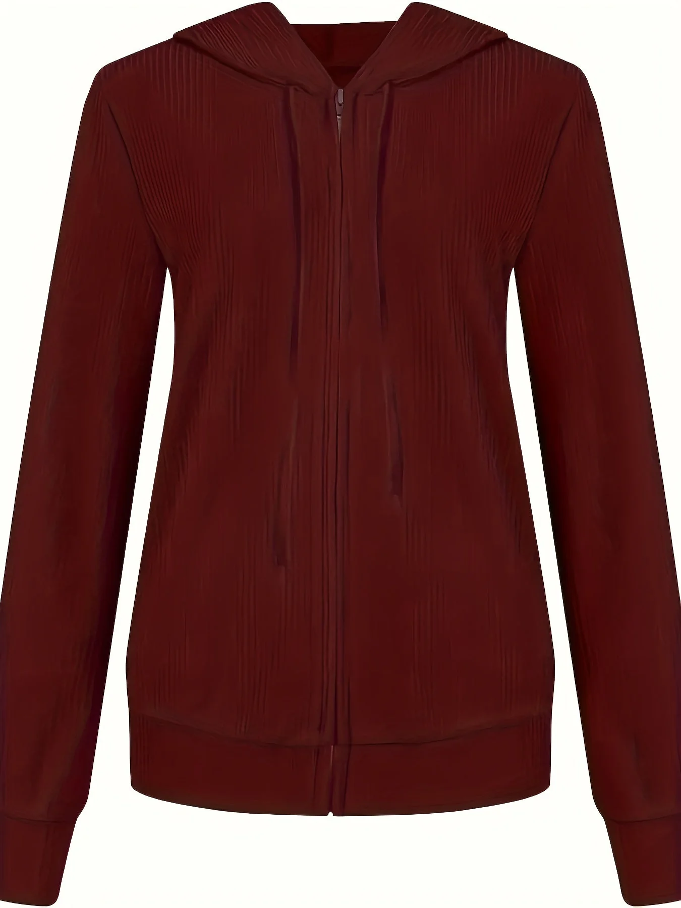 Moira - Felpa Con Cappuccio, Maniche Lunghe, Zip e Coulisse - Image 15
