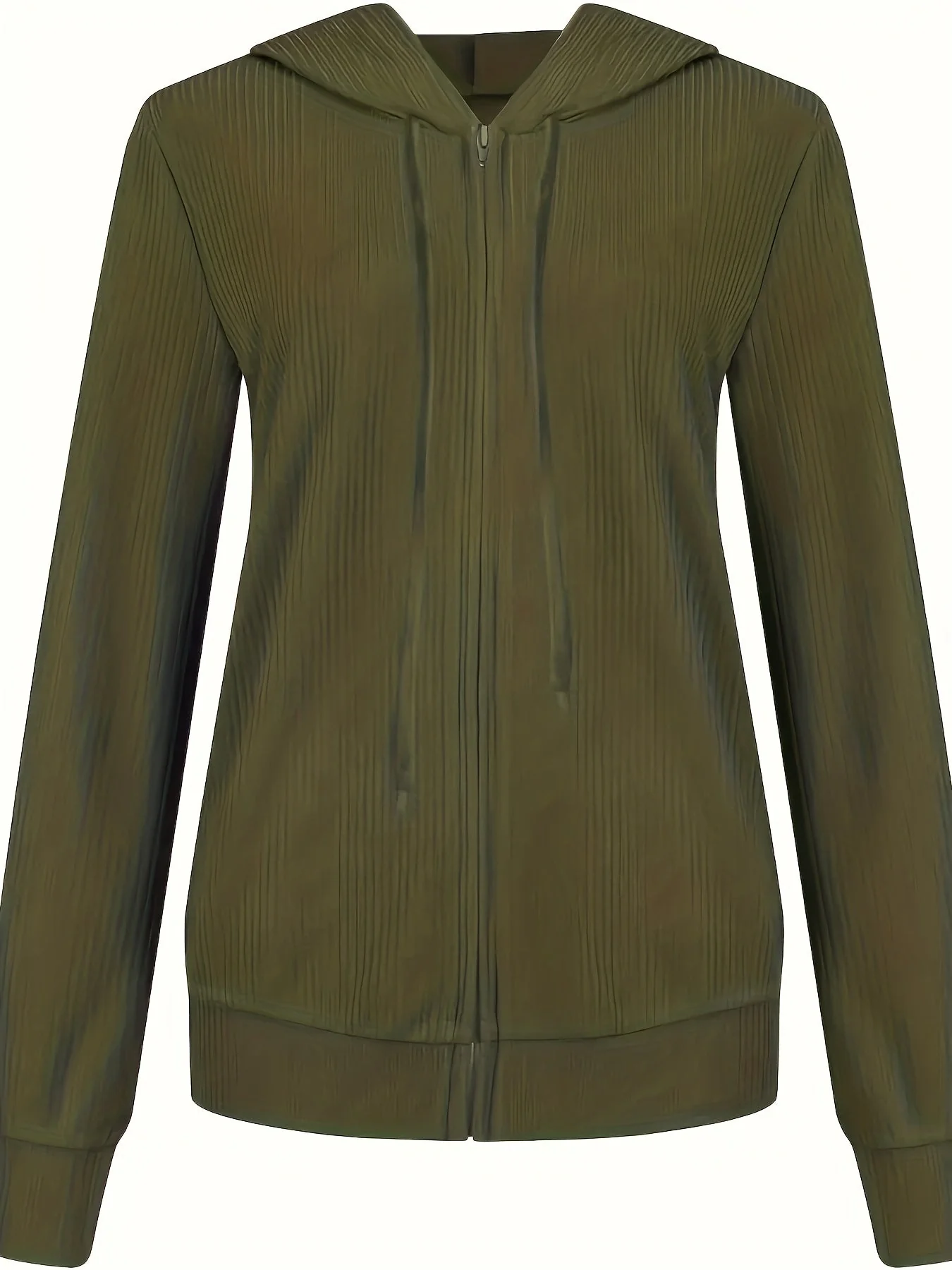 Moira - Felpa Con Cappuccio, Maniche Lunghe, Zip e Coulisse - Image 16