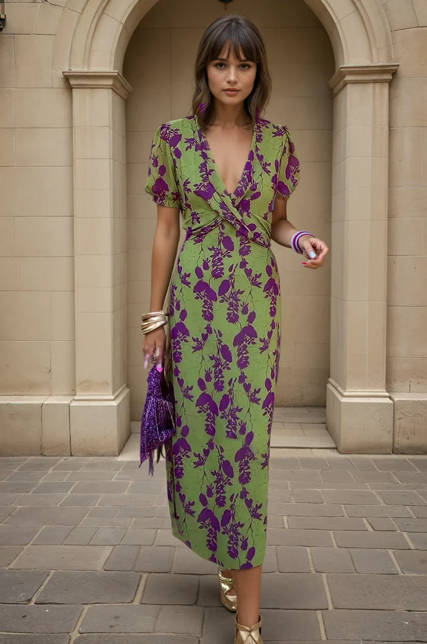 Molly - Abito Floreale Elegante - Image 3