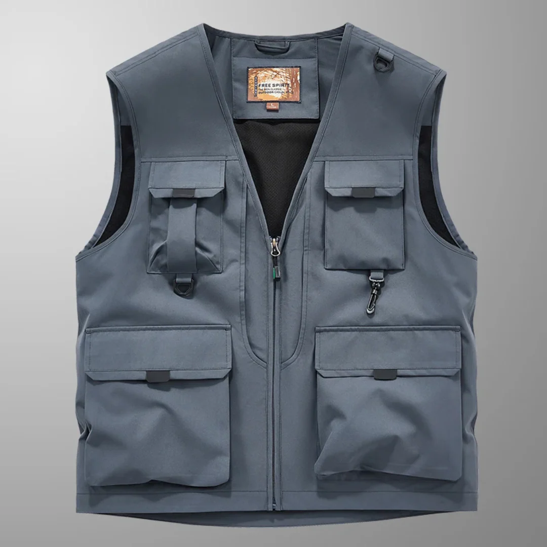 Mose - Gilet Cargo Multitasche Traspirante - Image 3