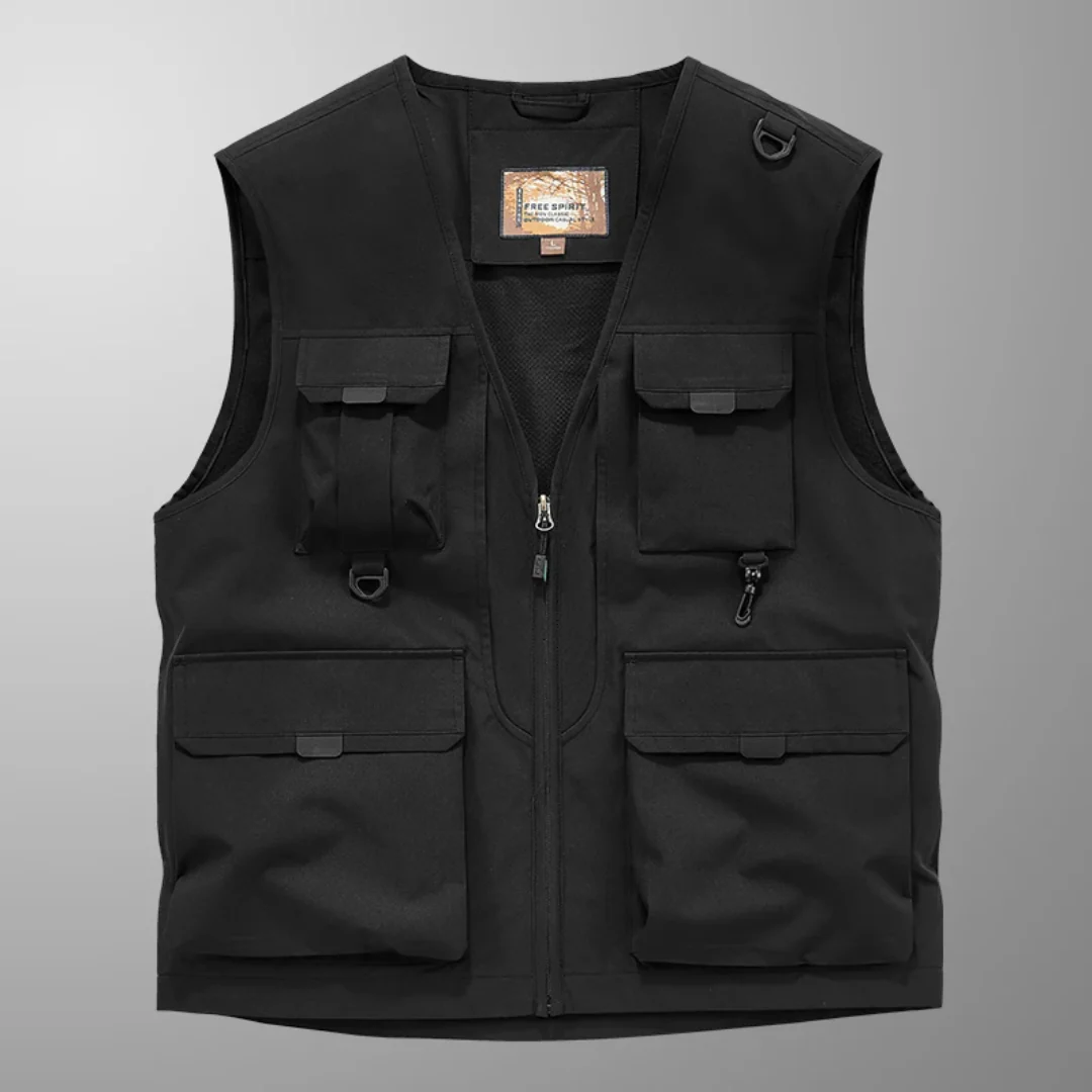 Mose - Gilet Cargo Multitasche Traspirante - Image 4