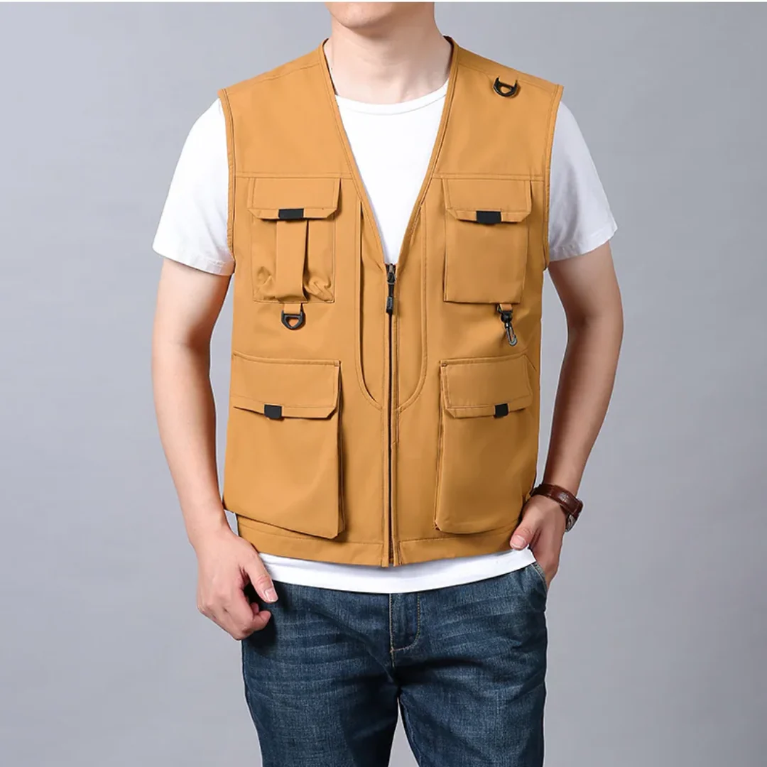 Mose - Gilet Cargo Multitasche Traspirante - Image 7