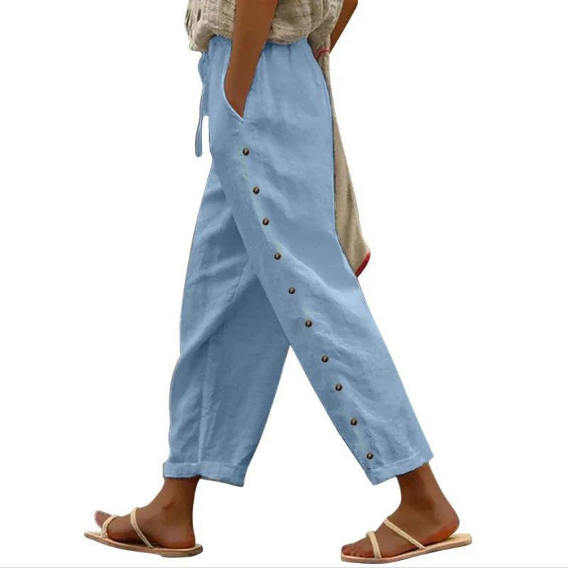 Mutandi - Pantaloni Casual Con Elegante Bottone - Image 3