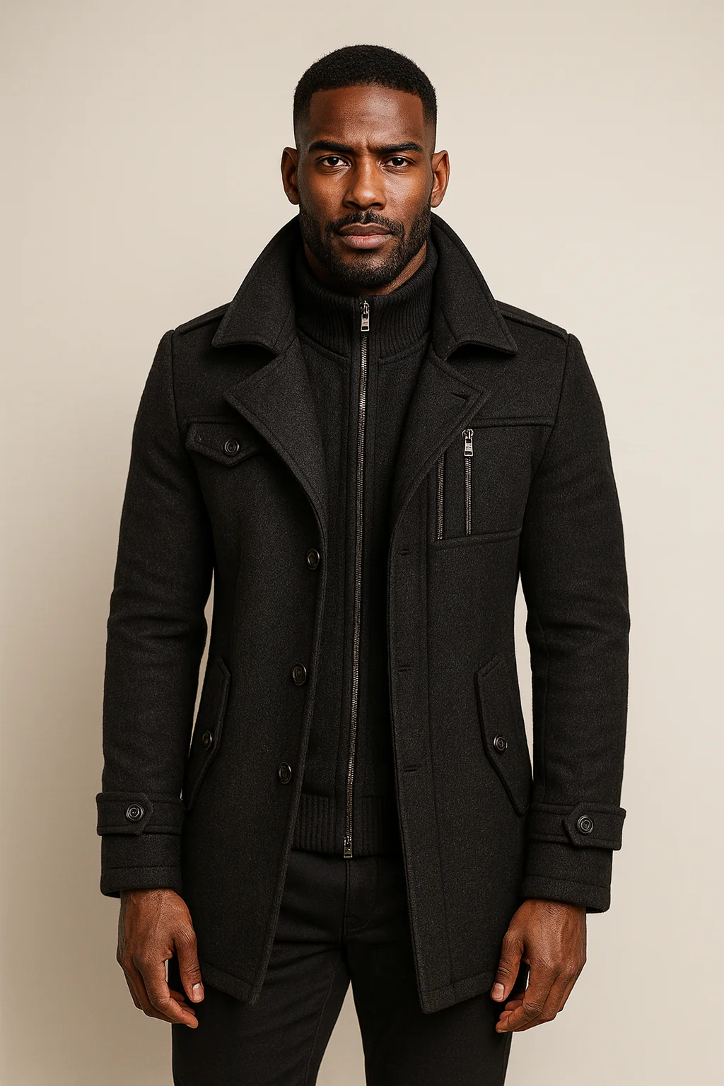 Mykhailo - Cappotto Invernale Con Cerniera - Image 8