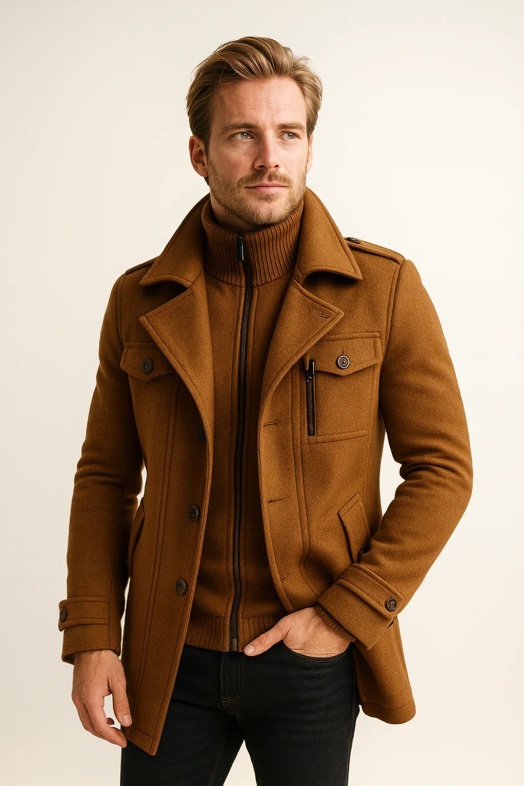Mykhailo - Cappotto Invernale Con Cerniera - Image 9
